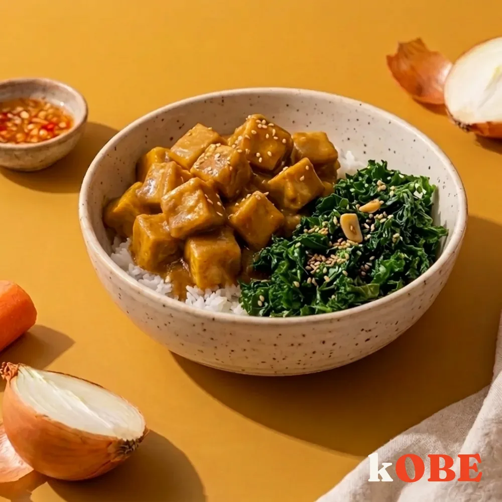 Đậu hũ cà ri Nhật chay