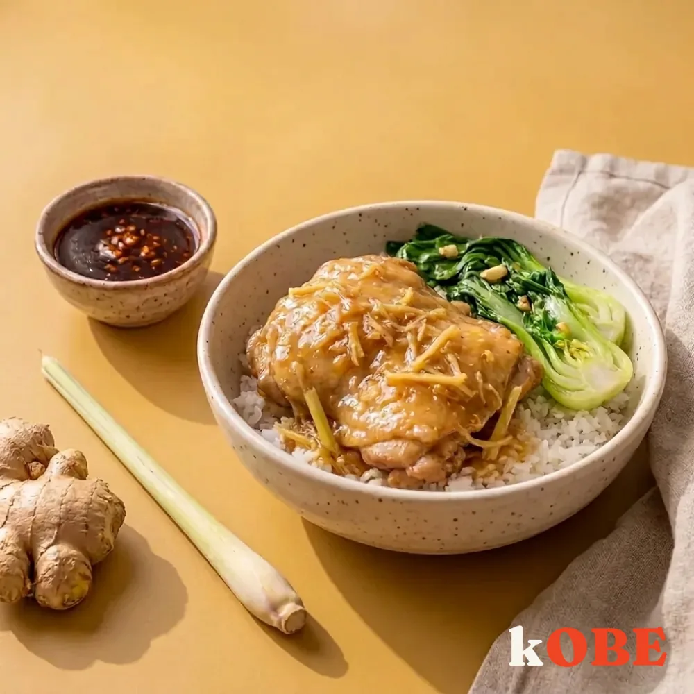 Đùi gà gừng sả