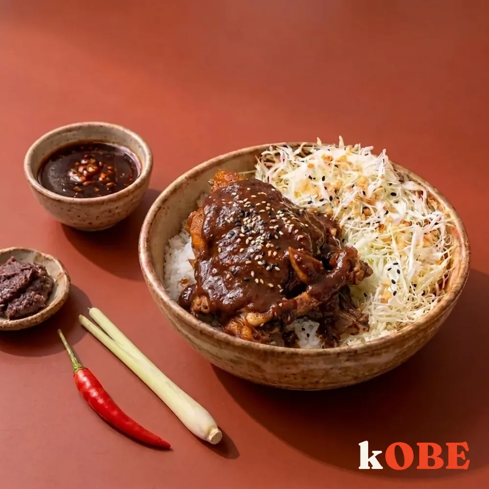 Đùi gà mắm ruốc