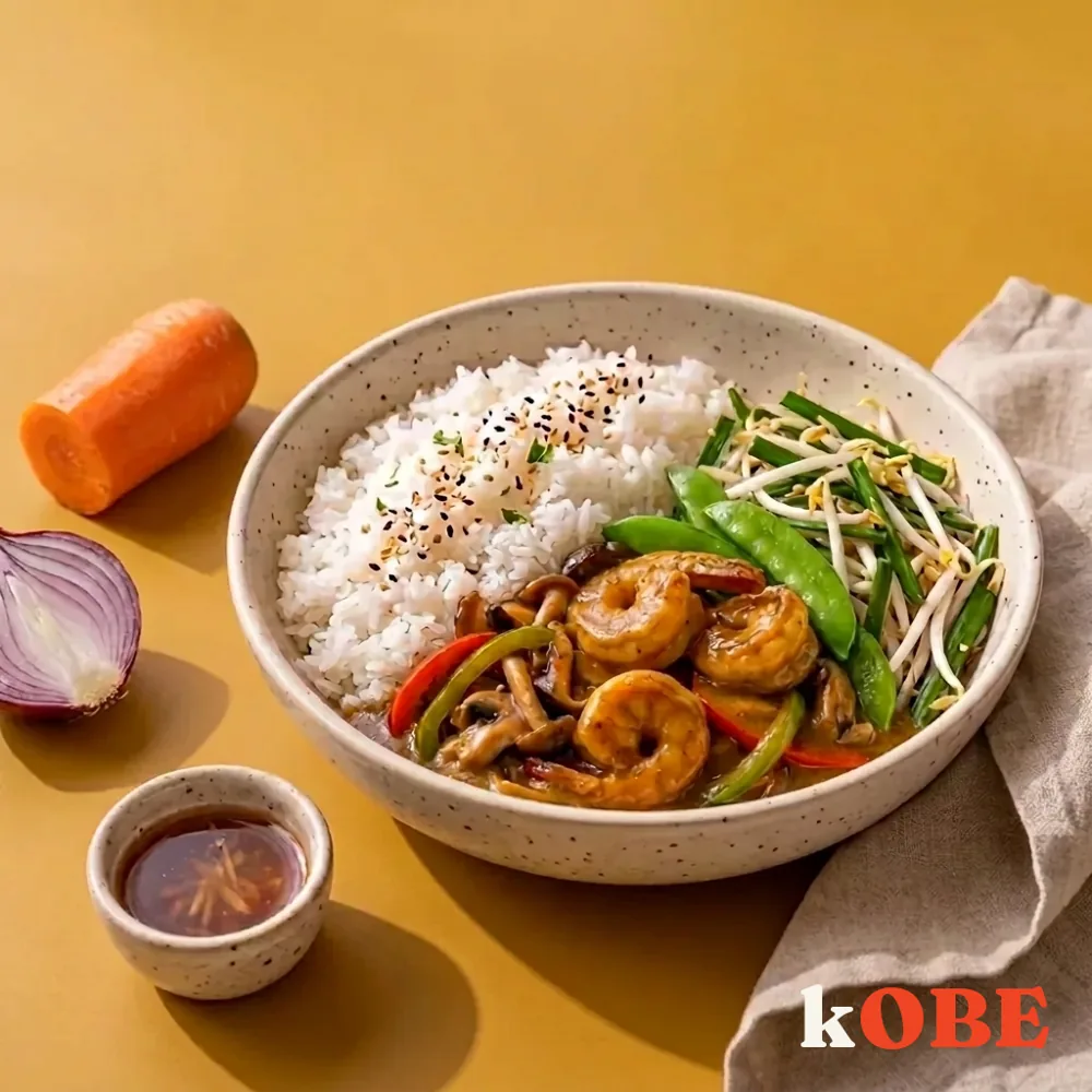 Tôm cà ri Nhật