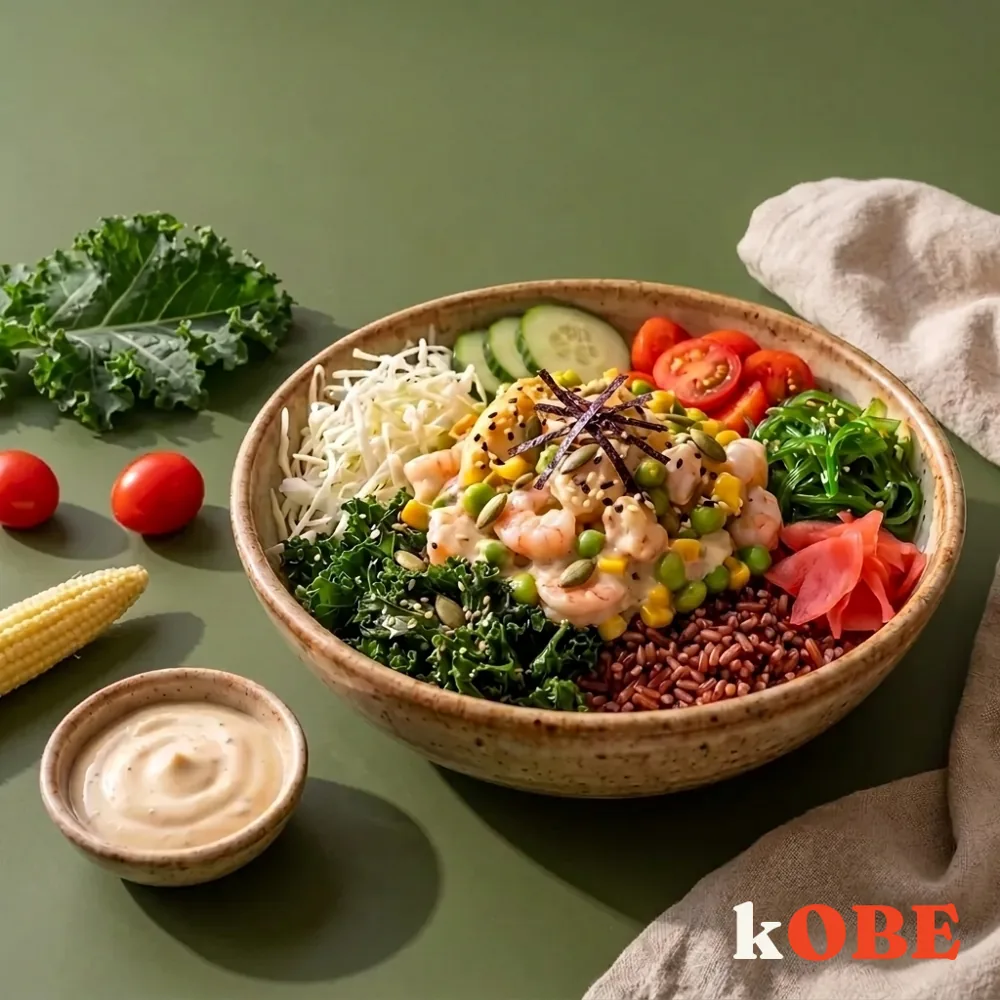 Poke Kale Prawn