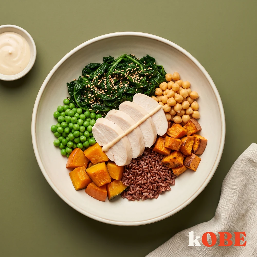 Poke Ức Gà Kale Namul