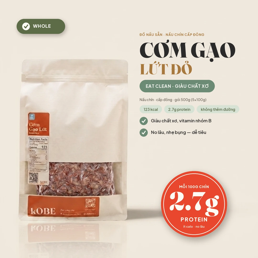 Bao bì Cơm Gạo Lứt