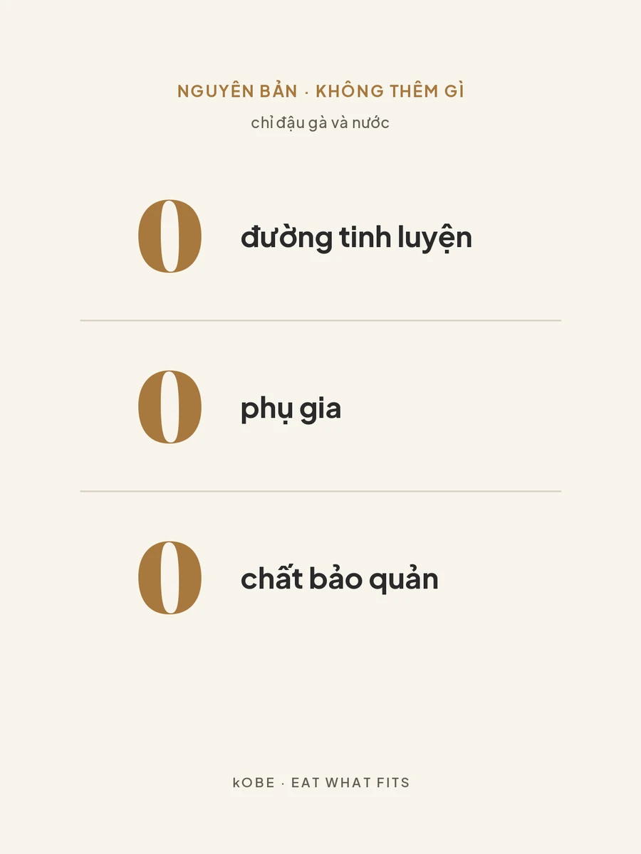 Không thêm gì khác
