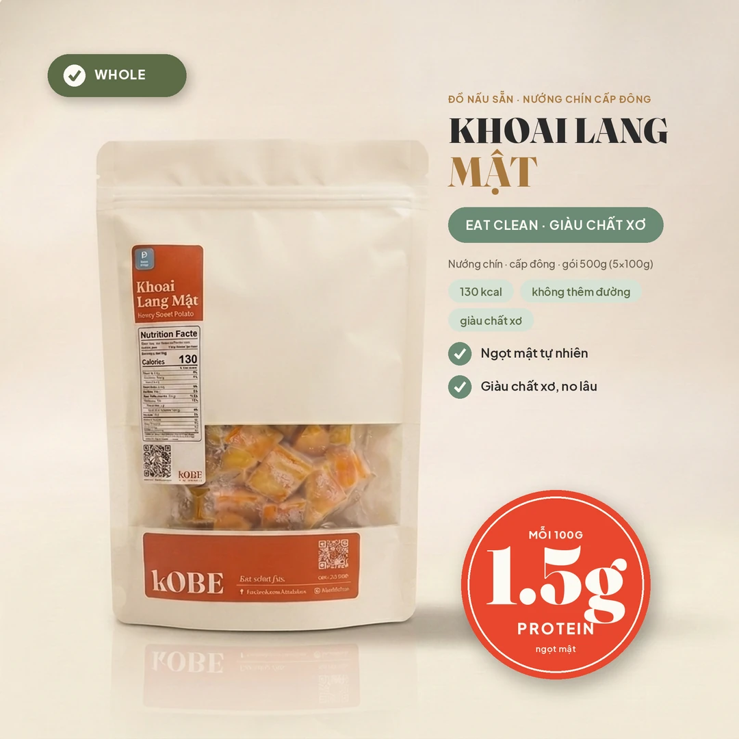 Bao bì Khoai Lang Mật Nướng